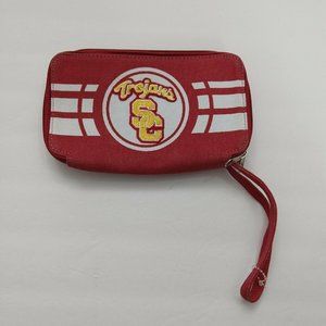 South Carolina Trojans Wallet Wristlet Purse